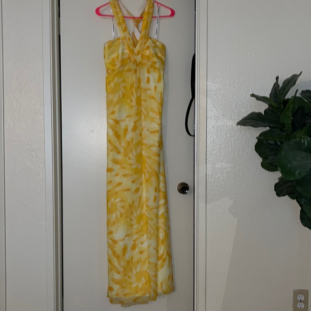 Summer/Spring flower print maxi dress
